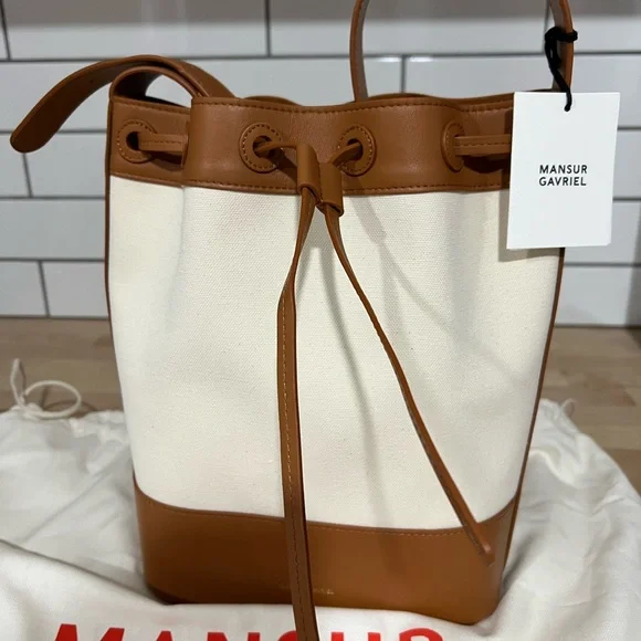 Mansur Gavriel Bags Mansur Gavriel Block Bucket Bag Nwt Poshmark